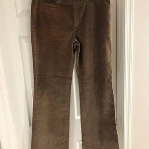 Gap 12L velvet slacks